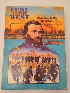 lot 83 image: Fury in the West - Civil War Battle of Shiloh Game