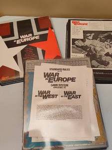 lot 96 image: War in Europe Historical Simulation Game
