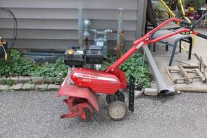 Troy-Bilt Colt Front Tine Tiller – 208cc Engine with Cover