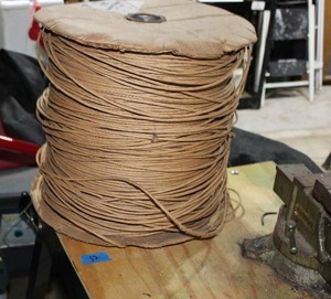 lot 53 image: Large Roll Spool of Natural Twisted Twine 532