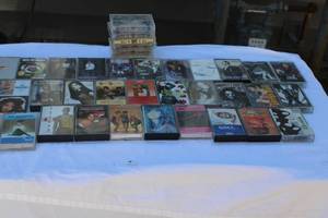 lot 71 image: Vintage Cassette Tape Collection  Pop, Rock, and Dance Icons