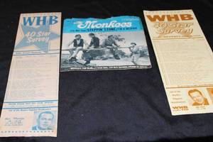 lot 133 image: WHB 40 Star Survey  Feb 3, 1967  The Monkees 45 RPM (Im Not Your) Steppin Stone  Im a Believer with Sleeve