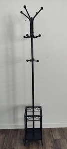 lot 20 image: Metal Clothes Tree & Umbrella Stand