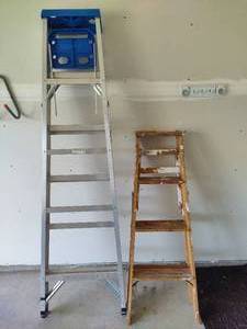 lot 112 image: Two Keller Ladders