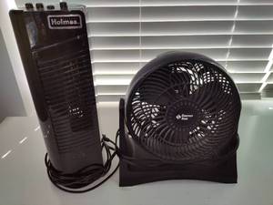 lot 132 image: Small Fan & Space Heater