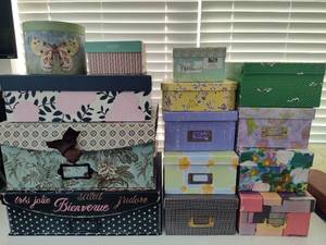 lot 141 image: Lot of Card Boxes