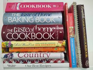 lot 158 image: Lot of Cookbooks