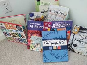 lot 185 image: How To Assorted Art, Calligraphy & Other Creative Books