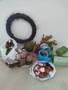 lot 187 image: Crafting Supplies for Wreaths