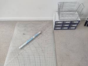 lot 203 image: Plastic Craft Measuring Template, Organizer & More