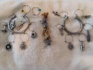 lot 201 image: Assorted Wine Charms