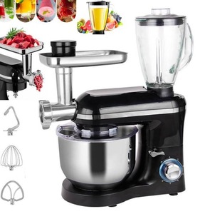 Multifunctional 3 in 1 Stand Mixer, Meat Grinder, and Blender Dark Blue $478.99 Retail - Brand New