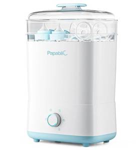 lot 102 image: Papablic Baby Bottle Sterilizer and Dryer Pro $69.99 Retail - Brand New