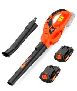 lot 103 image: Cordless Leaf Blower 20 V Handheld Electric for Lawn Care $56.99 Retail - Brand New