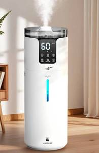 lot 134 image: Large Room Ultrasonic Humidifier 4.2 Gallon 360 Degree Nozzles $189.99 Retail - Brand New
