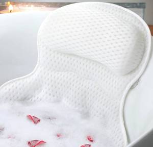 lot 152 image: Luxury Bath Pillow for Bathtub Non Slip $35.99 Retail - Brand New