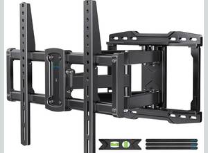 lot 170 image: Full Motion Wall Mount Bracket for Most 37 to 86 TVs Holds Up to 132lbs $39.99 Retail - Brand New