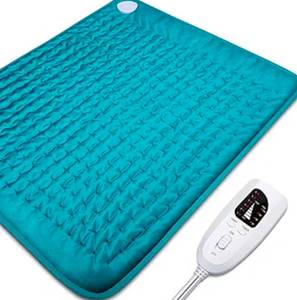 lot 202 image: Electric Heating Pad for BackShoulderNeck Cramps & Arthritis 6 Settings $39.99 Retail - Brand New