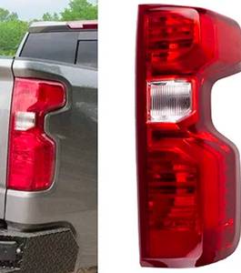 lot 212 image: Right Passenger Side Tail Light for 2019-2024 Chevy Silverado 1500 2500HD $66.88 Retail - Brand New