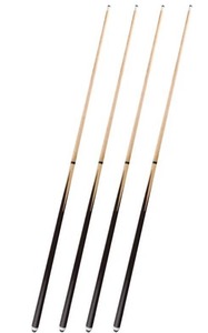 lot 215 image: Pool Cue 4 Pack $39.99 Retail - Brand New