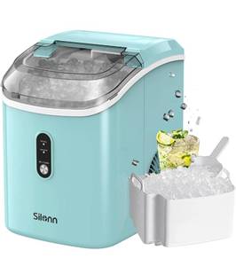 lot 225 image: Kumio Countertop Ice Maker Blue $79.99 Retail - Brand New