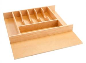 lot 245 image: Rev A Shelf Silverware Drawer Organizer 20.63 x 2.88 $90.99 Retail - Brand New