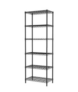 lot 258 image: Singaye 6 Tier Adjustable Storage Shelf Wire Shelving Unit $59.99 Retail - Brand New