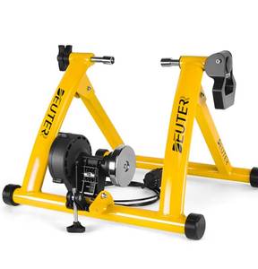 lot 273 image: Bike Trainer Magnetic Bicycle Stationary Stand for Indoor Exercise Riding 26 - 29 Wheels $104.99 Retail - Brand New