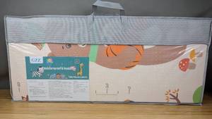 lot 117 image: Baby Play Mat 79 x71 Animal Forest Theme - Brand New