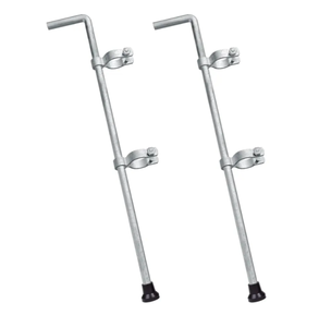 lot 224 image: Gate Drop Rod Heavy Duty Cane Bolt for Chain Link Fence 1-58 x 32 $59.99 Retail - Brand New