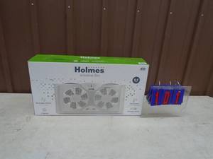 lot 101 image: New programmable window fan. New in box. Not a return. As shown.