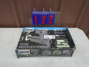 lot 123 image: Reese 2 duel hitch extension 4000lb. As shown