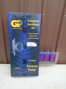 lot 126 image: New GP complete sand blast kit. As shown.