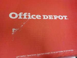 lot 21 image: Office Depot 2500 Sheets 8.5 x 17 ...