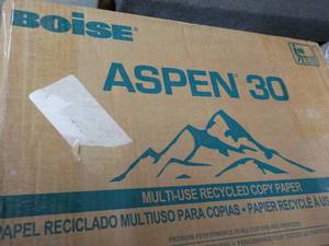 lot 25 image: Boise White 5000 Sheets 8.5 x 11 C...