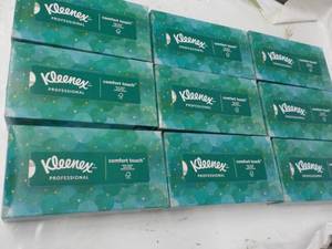 lot 33 image: 9 Boxes Kleenex Facial Tissues...