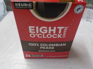 lot 52 image: Eight 0Clock 24 pods Columbian Cof...