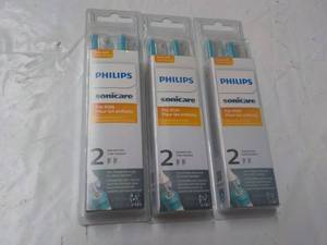 lot 72 image: 3 Philips Sonicare Brush Heads...
