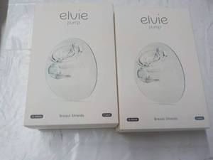 lot 77 image: Elvie Breat Pump Shields...