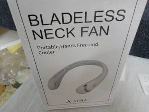 lot 95 image: Bladeless Neck Fan...