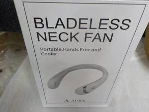 lot 96 image: Bladeless Neck Fan...