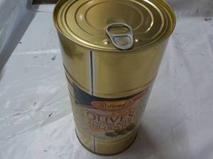 lot 129 image: 25 oz Can Roland Olives Stuffed wit...