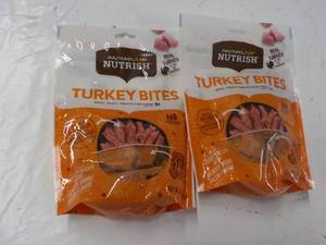 lot 140 image: Turkey Bites for Dogs    ...