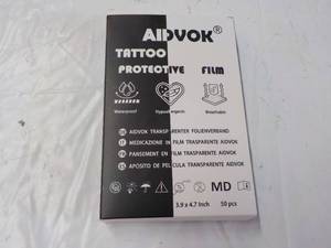 lot 142 image: AIDVOK Tattoo Protective Film...