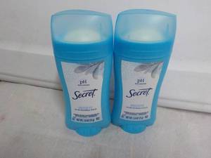 lot 173 image: 2 Secret Unscented Deodorants...