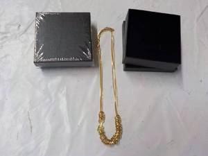 lot 175 image: 2 Gold Necklaces...