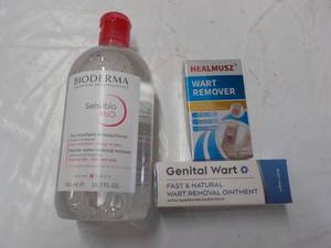 lot 206 image: Bioderma and Wart Remover and Ointm...