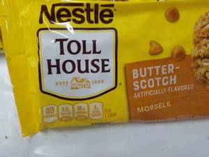 lot 240 image: 5 Bags Nestle Butterscotch 11 oz Mo...