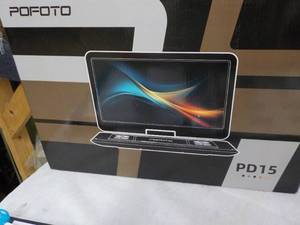 lot 249 image: Pofoto PD 15 Portable 17.5 DVD Pla...