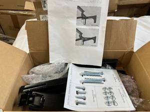 lot 78 image: NEW In Open Box Non-Wallhugger Headboard Brackets
